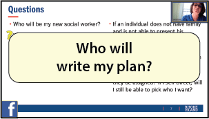 Who will write my plan?